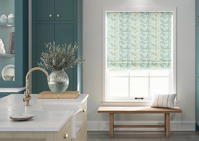 Fitzrovia Print, Nature - Motorised Roman Blind - Image 3